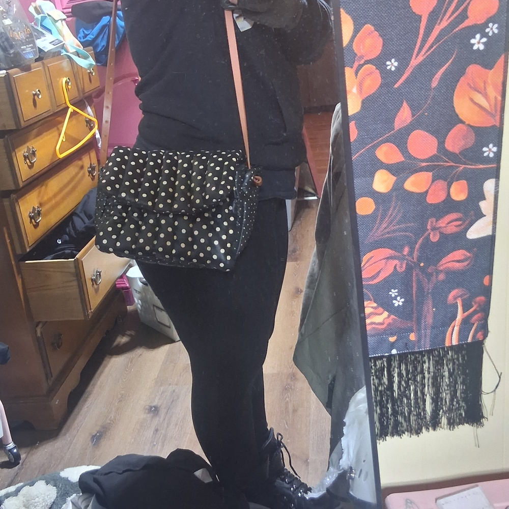 Think Royln Polka Dot Bag